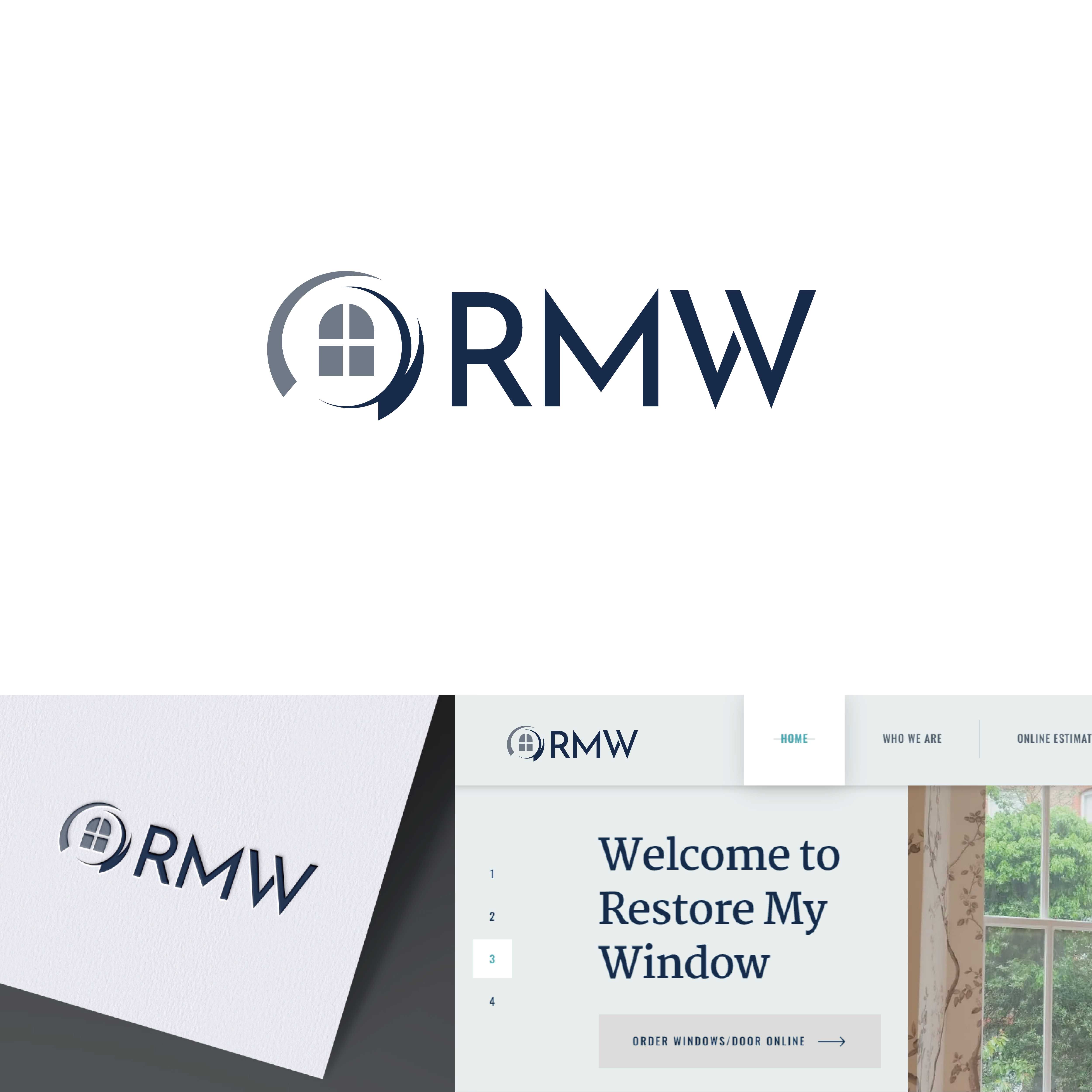 Logo Design by AbhishekkM'24 for Restore My Window | Design #33310214