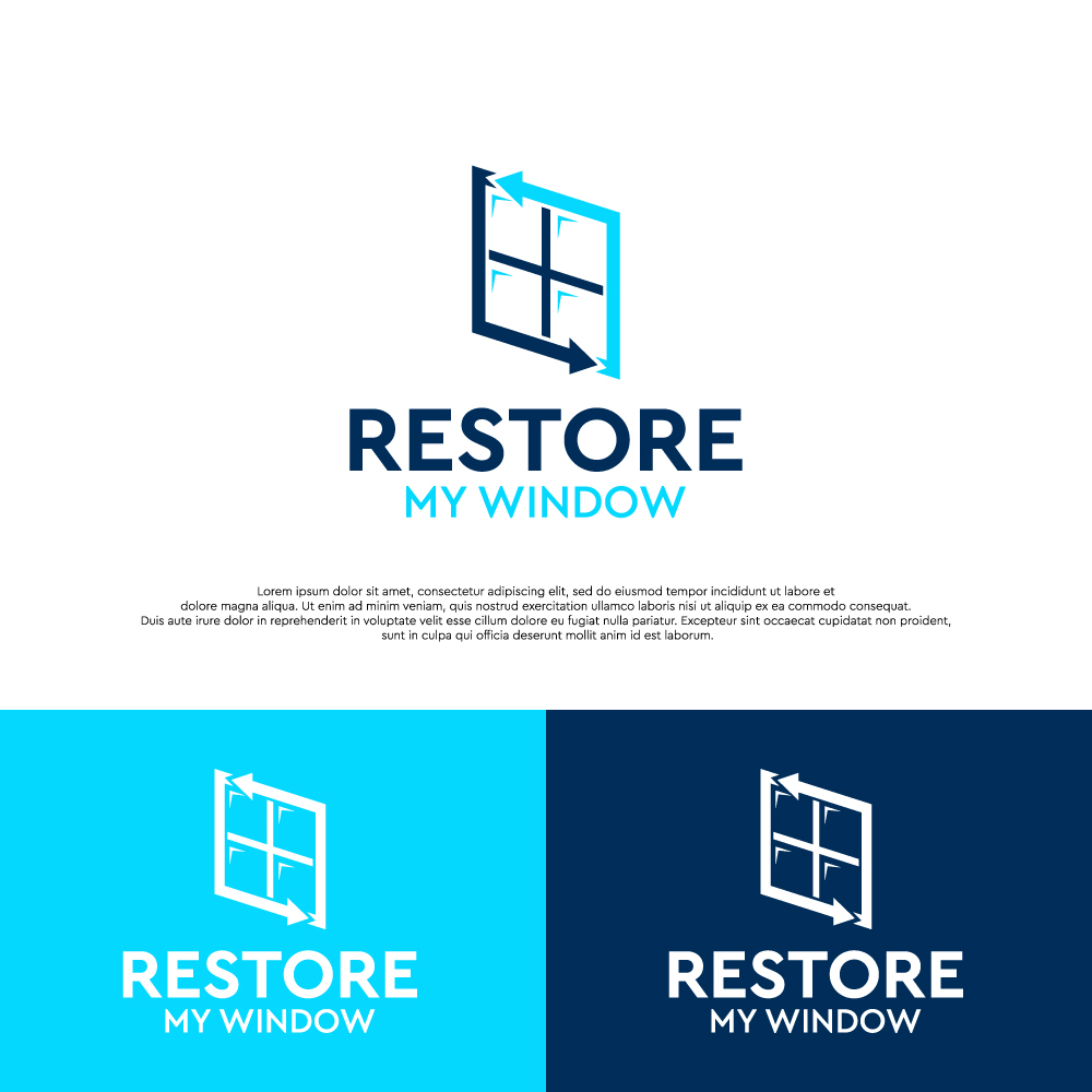 Design de Logo par Znuj Esilas pour Restore My Window | Design #33321487