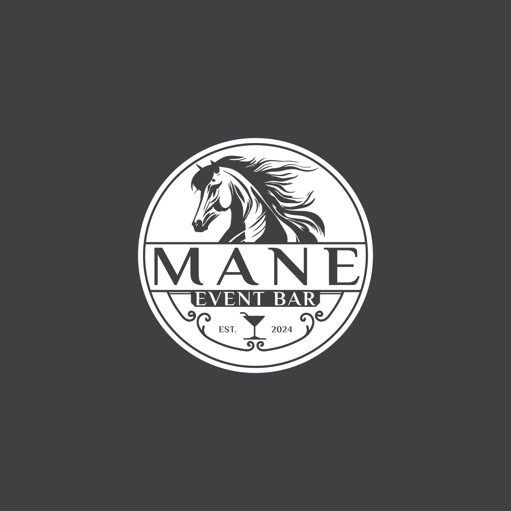 Logo Design for Mane Event Bar by MD ROKON UDDIN | Design #33325312