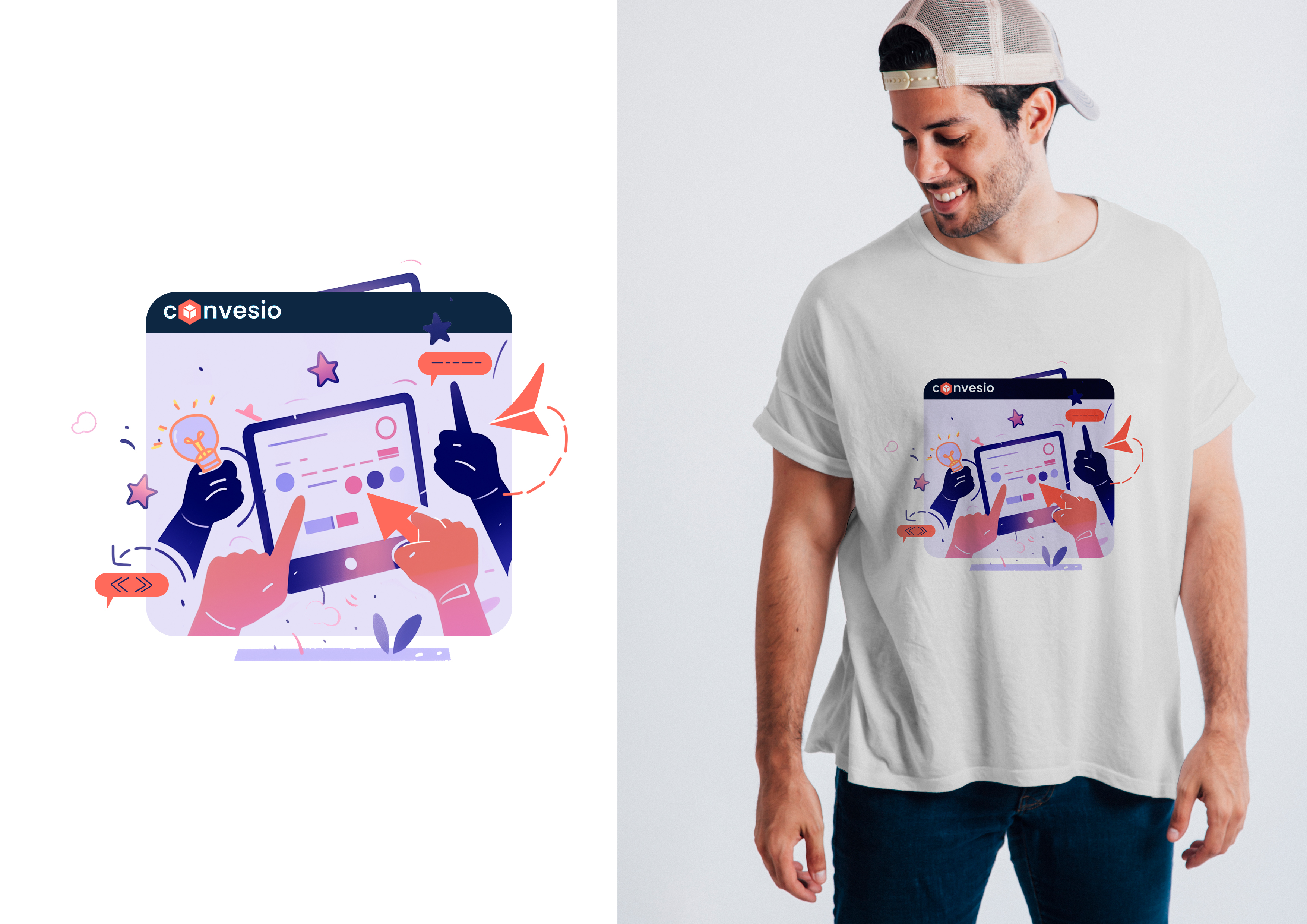 T-shirt Design by Miomi Studio for this project | Design #33337861