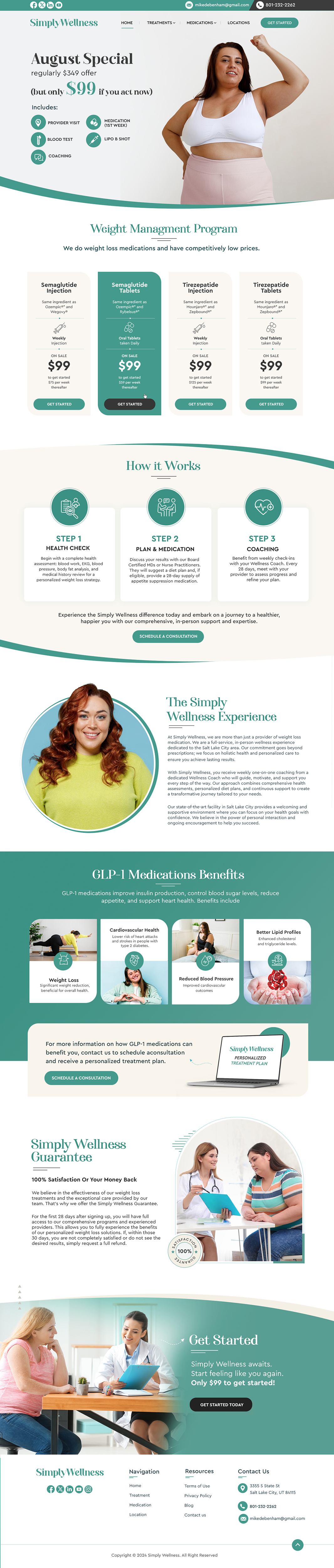 Web Design by Blue Sparrow for Glacier Coast | Design #33349933