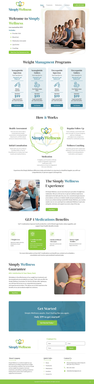 Web Design by pb for Glacier Coast | Design: #33314398