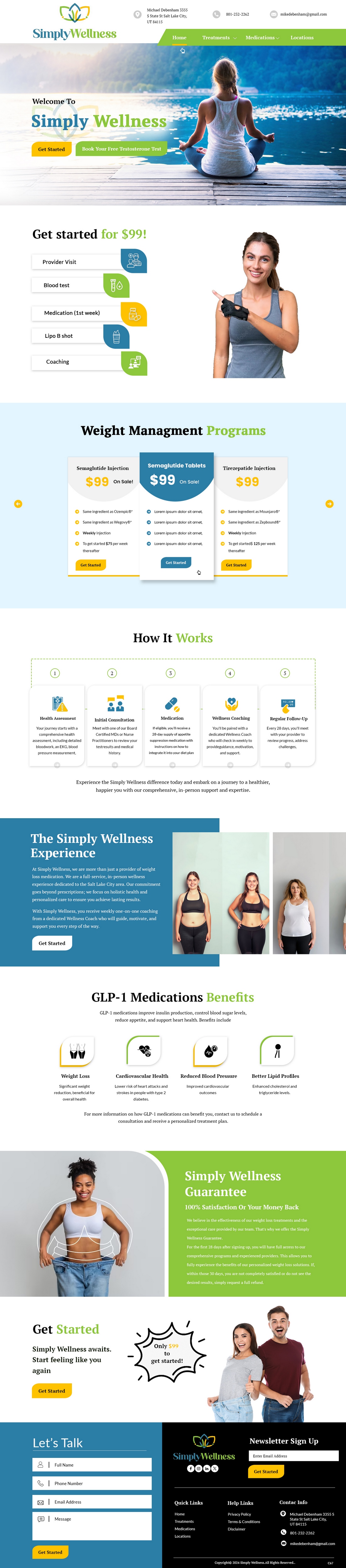 Web Design by pb for Glacier Coast | Design #33314399
