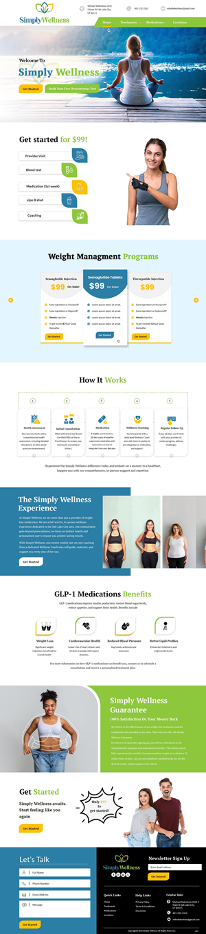 Web Design by pb for Glacier Coast | Design: #33314399