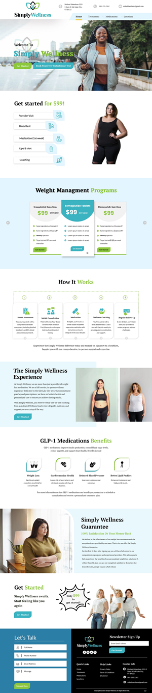 Web Design by pb for Glacier Coast | Design: #33331642