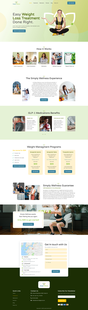 Web Design by Pram Shaw for Glacier Coast | Design #33347570