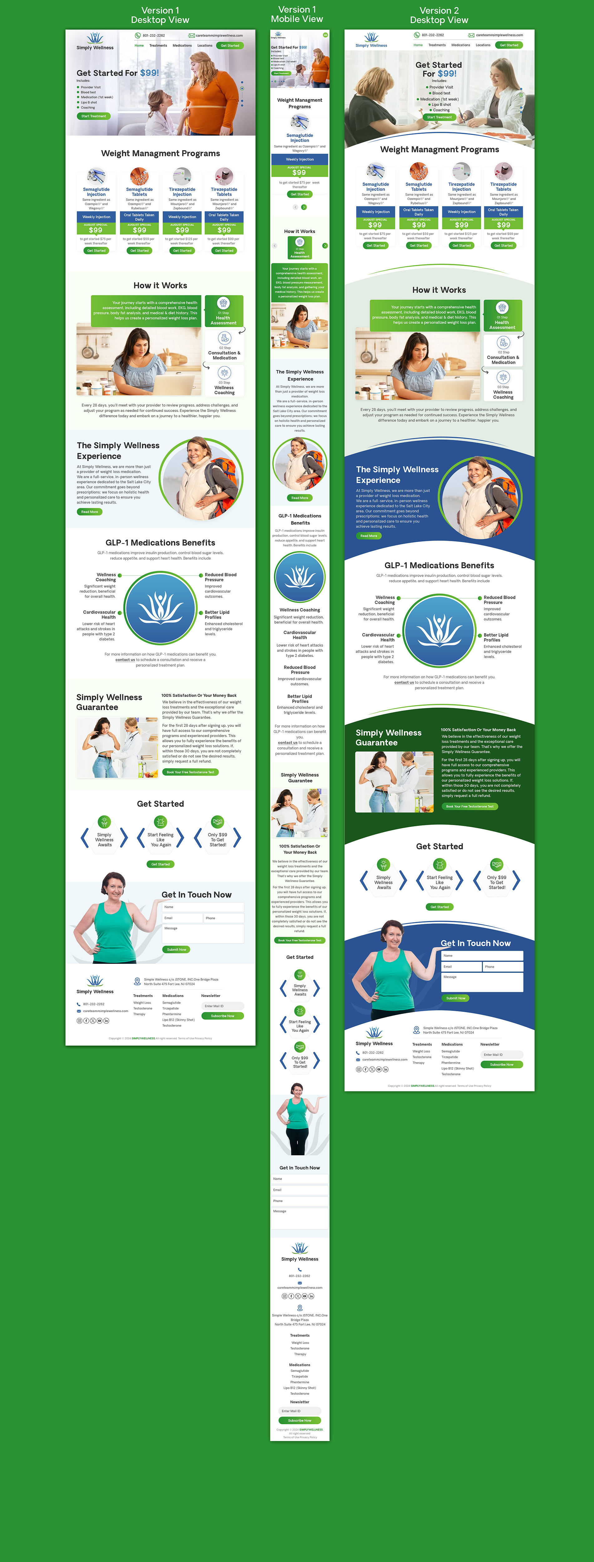 Web Design by sai.designer87 for Glacier Coast | Design #33347482