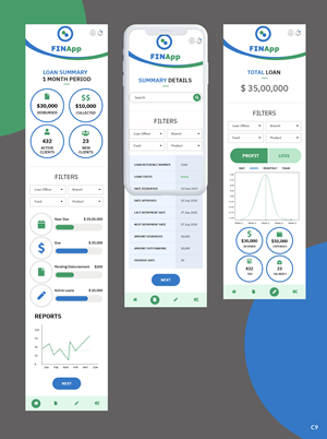 App Design by pb for MThecreative | Design: #33325184