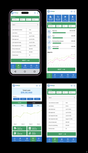 App Design by pb for MThecreative | Design: #33325191