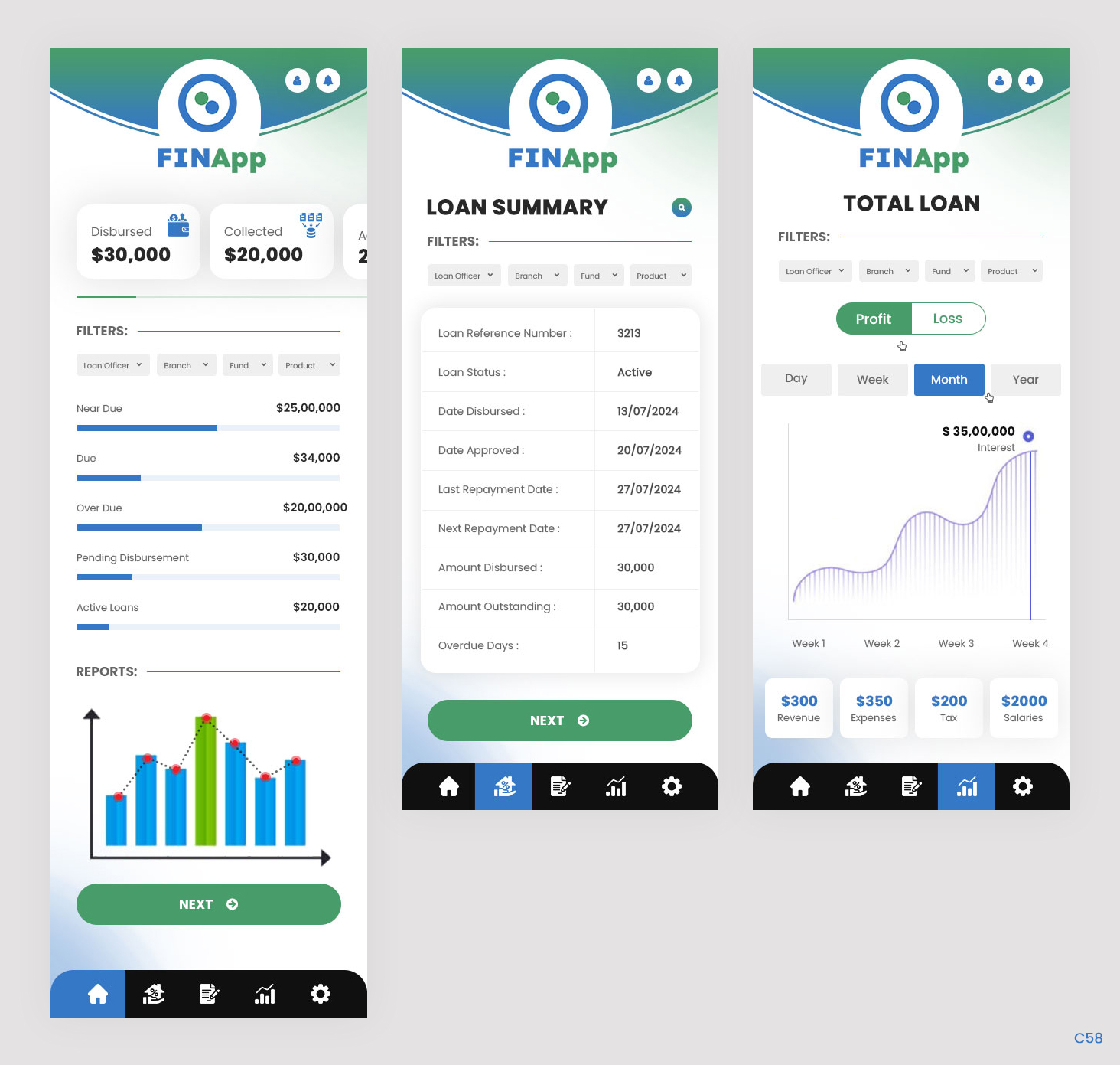 App Design by pb for MThecreative | Design #33331607