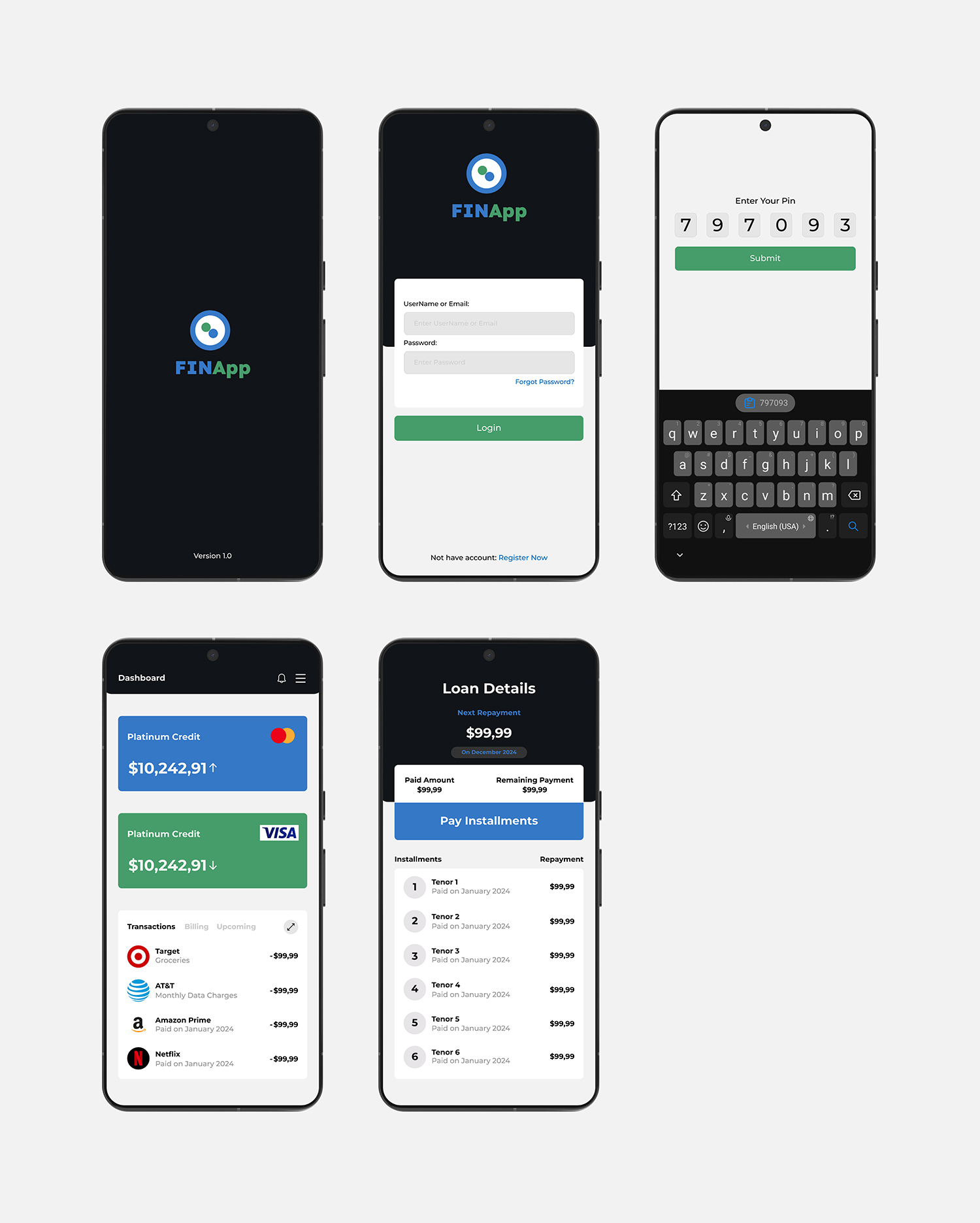 App Design by Titan Solbiz for MThecreative | Design #33361411