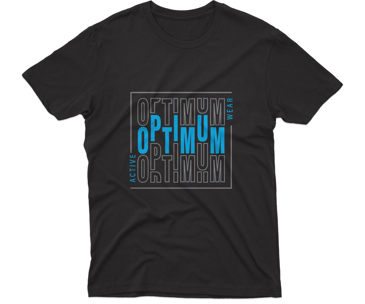 T-Shirt-Design von vectorone111 für Optimum Activewear | Design #33319979