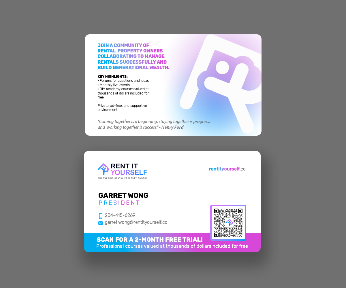 Diseño de Tarjeta de Presentación por Andrés Sebastián para Upper Edge Property Management Inc. | Diseño #33338963