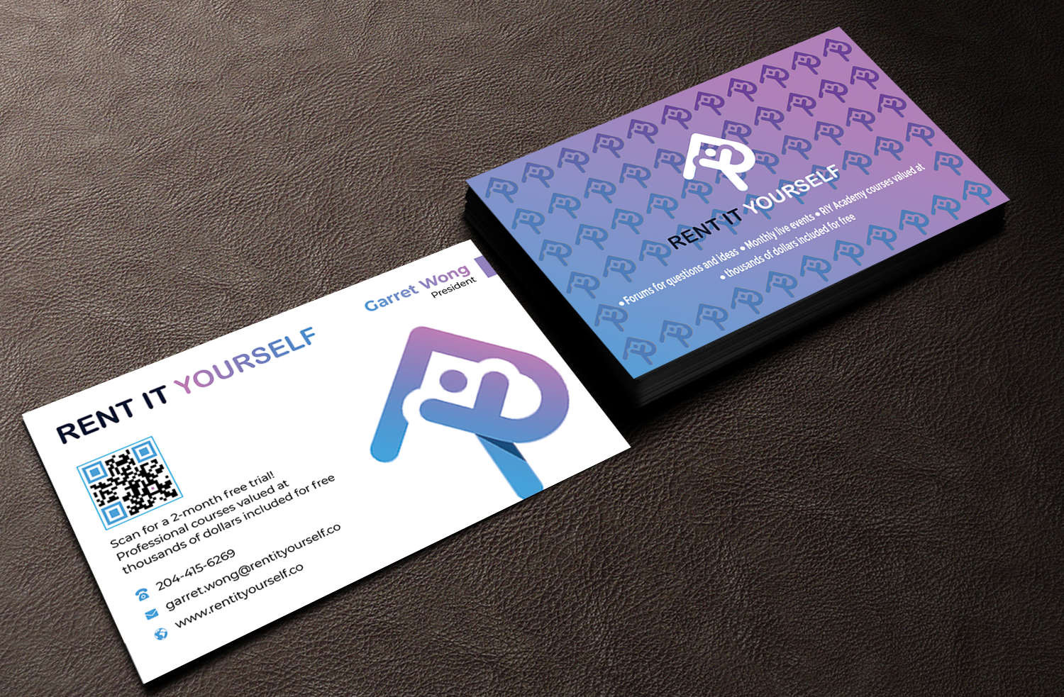 Visitenkarten-Design von Graphixpointt für Upper Edge Property Management Inc. | Design #33317333
