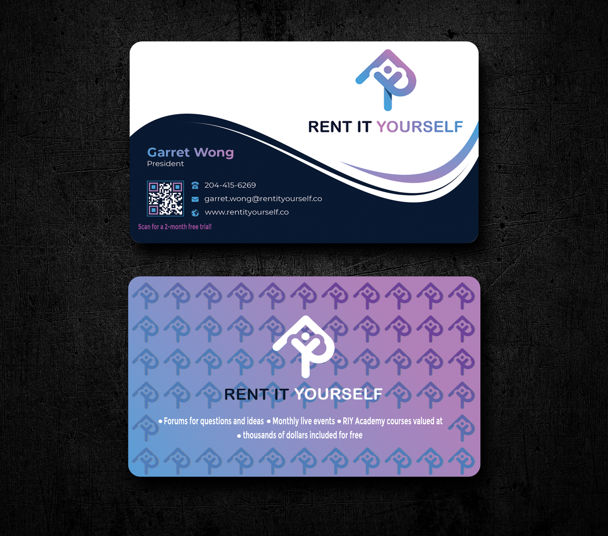 Business Card Design by Graphixpointt for Upper Edge Property Management Inc. | Design #33317335