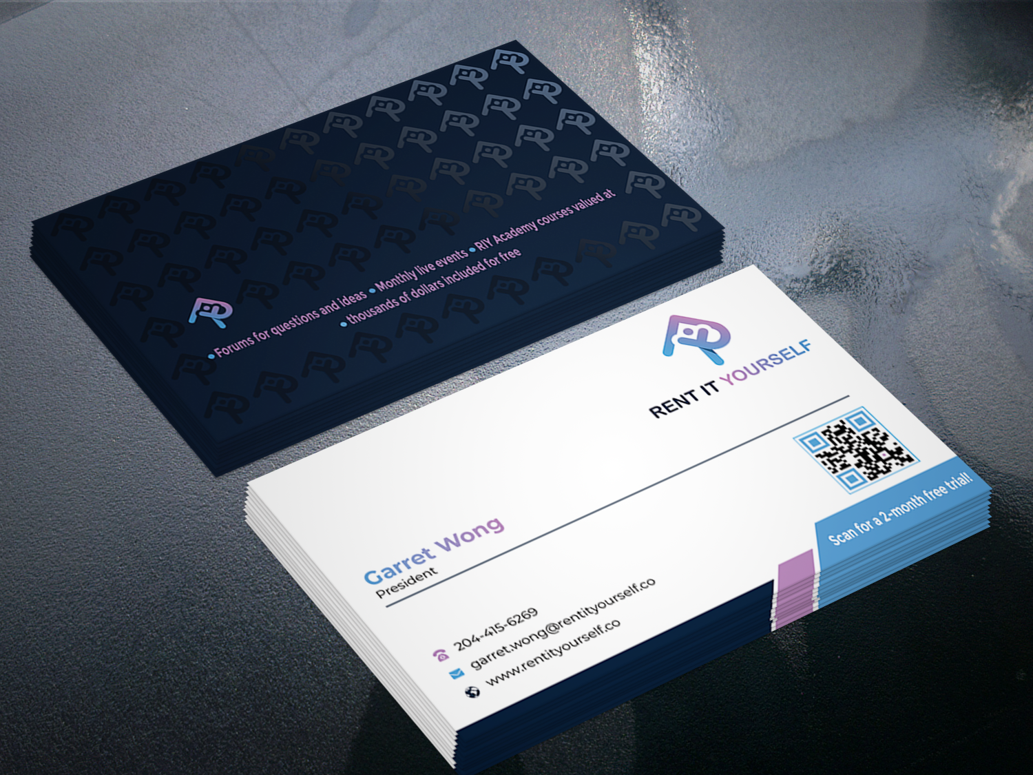 Business Card Design by Graphixpointt for Upper Edge Property Management Inc. | Design #33317508