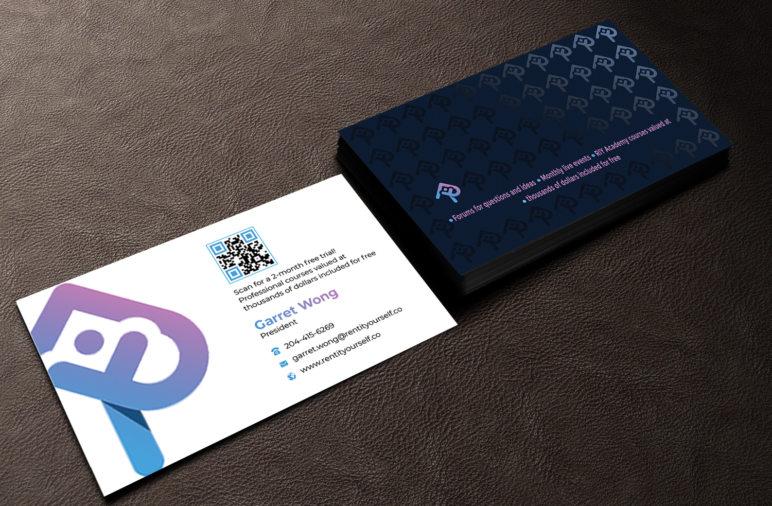 Visitenkarten-Design von Graphixpointt für Upper Edge Property Management Inc. | Design #33317510