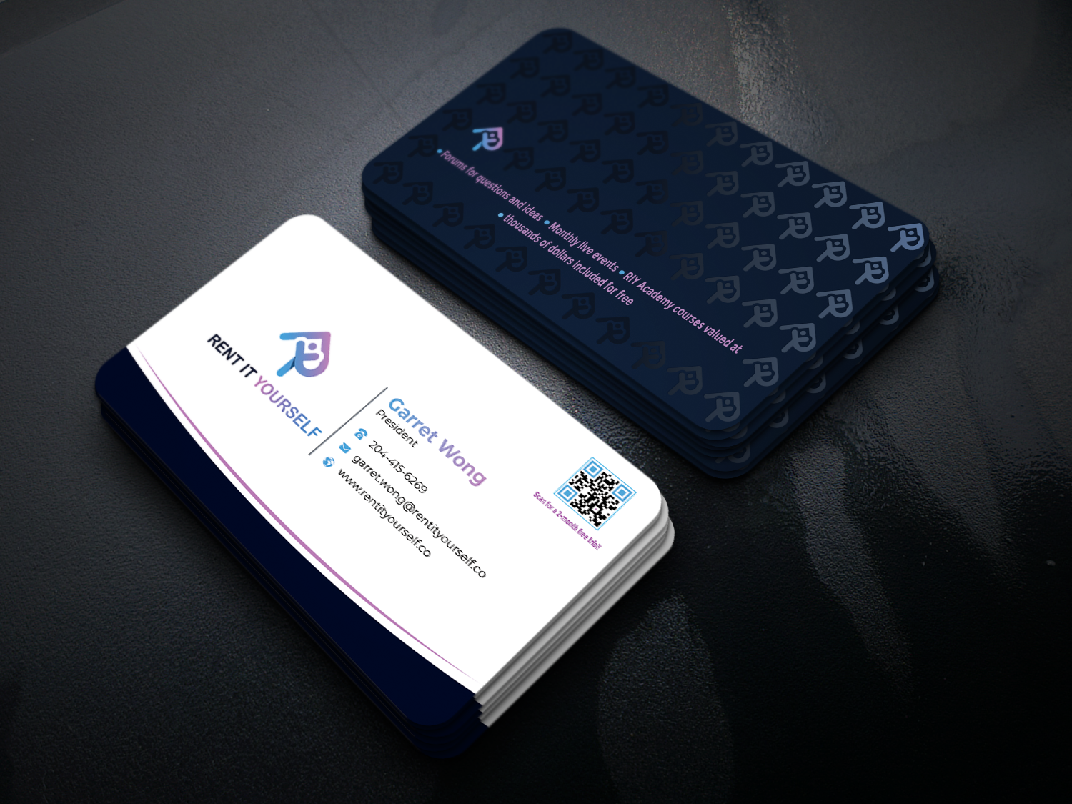 Business Card Design by Graphixpointt for Upper Edge Property Management Inc. | Design #33317516