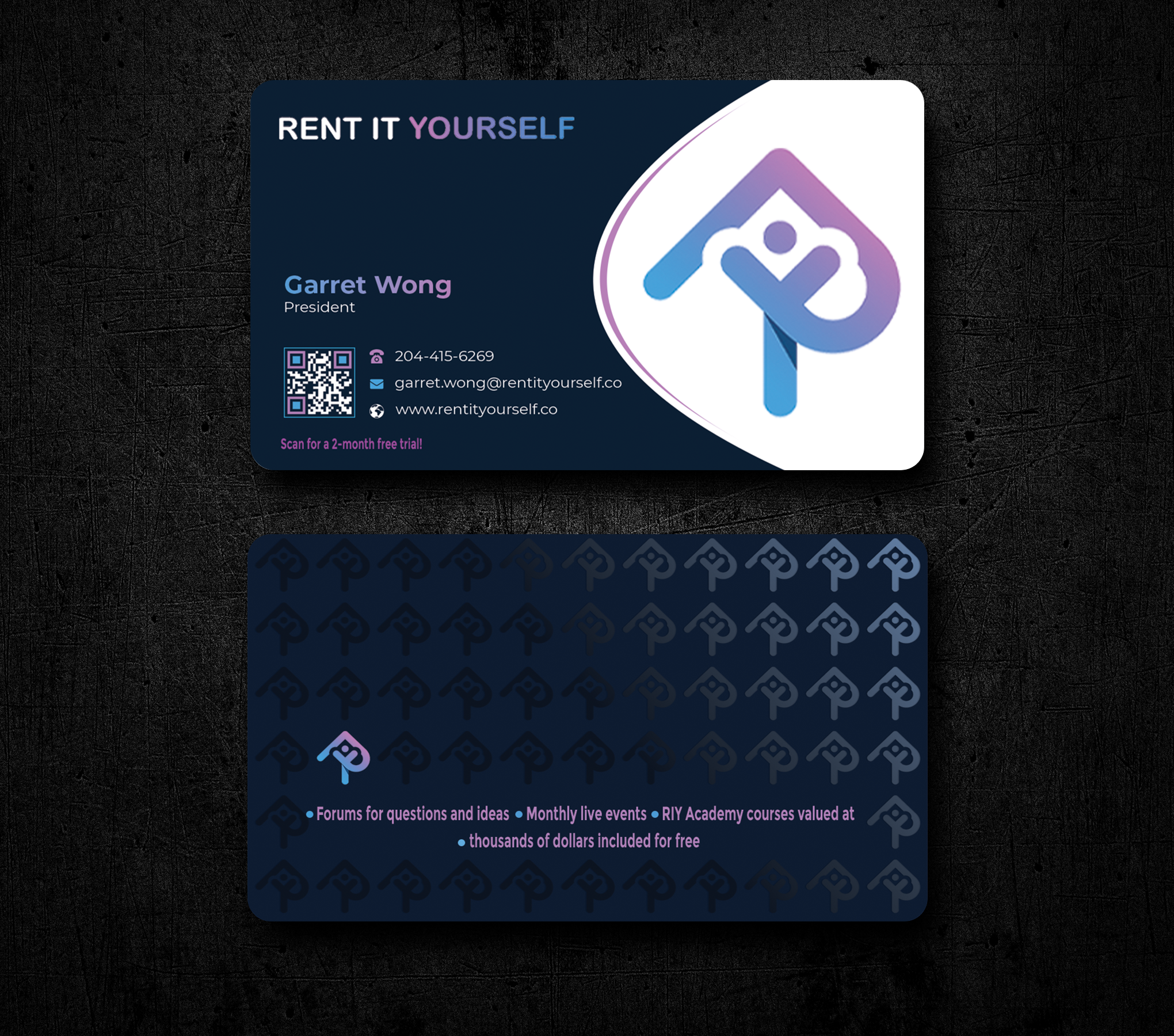 Business Card Design by Graphixpointt for Upper Edge Property Management Inc. | Design #33317520