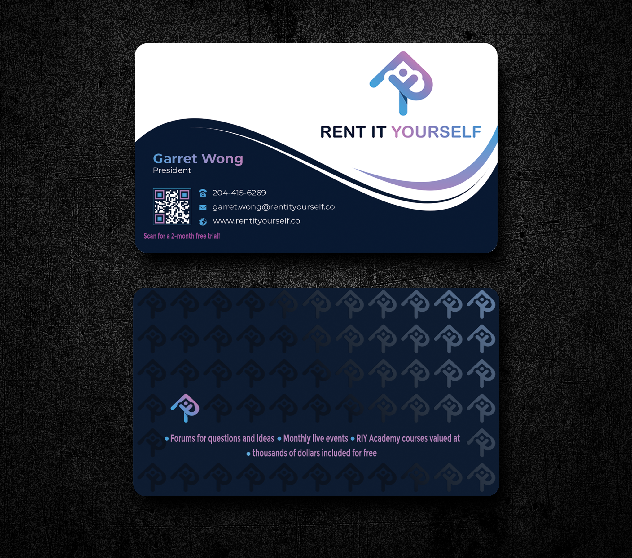 Business Card Design by Graphixpointt for Upper Edge Property Management Inc. | Design #33317521