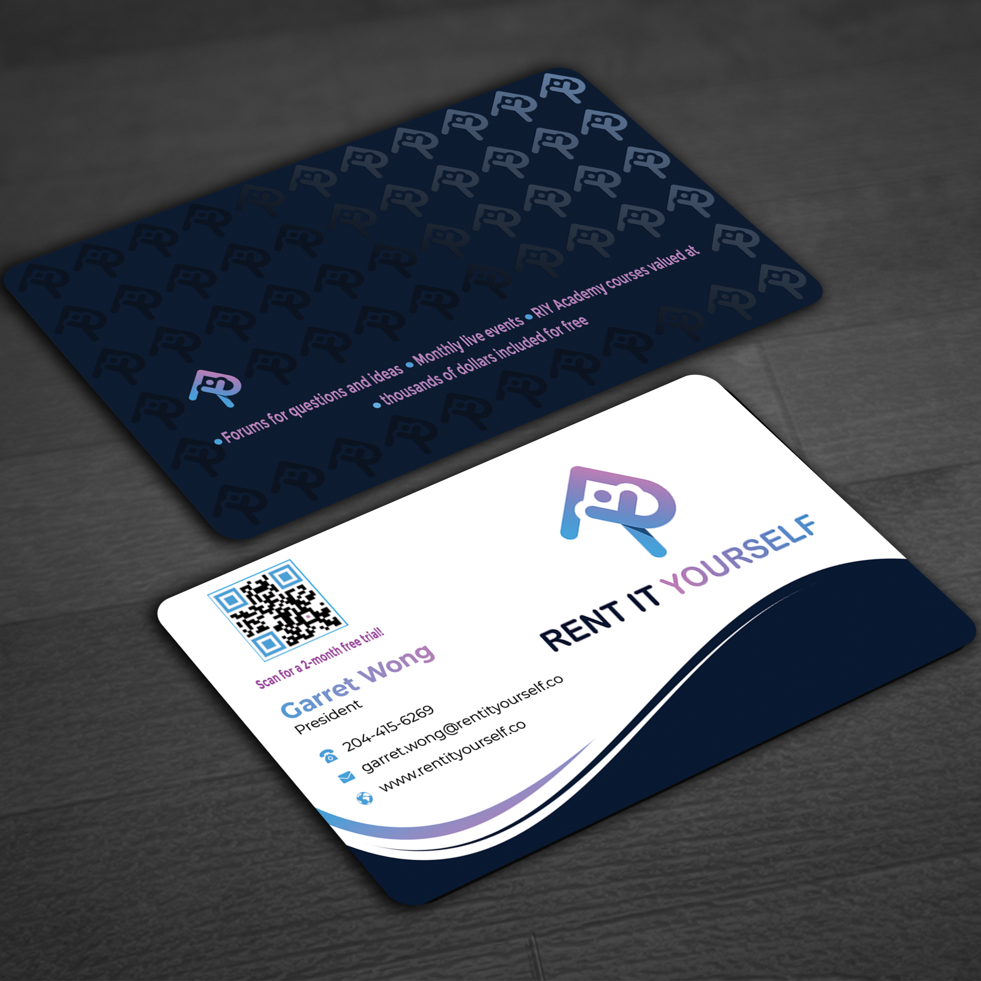 Business Card Design by Graphixpointt for Upper Edge Property Management Inc. | Design #33317522