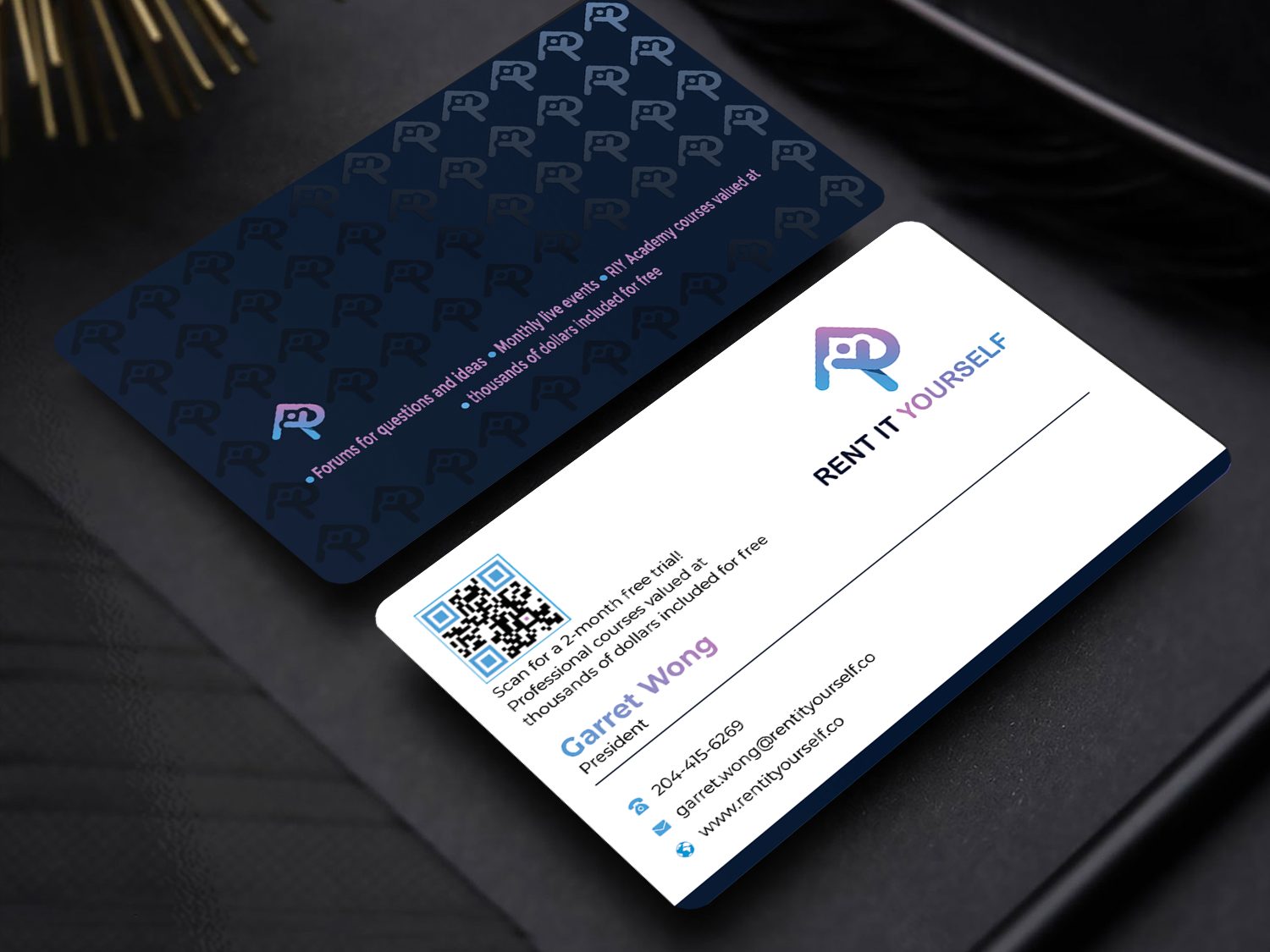 Business Card Design by Graphixpointt for Upper Edge Property Management Inc. | Design #33317525