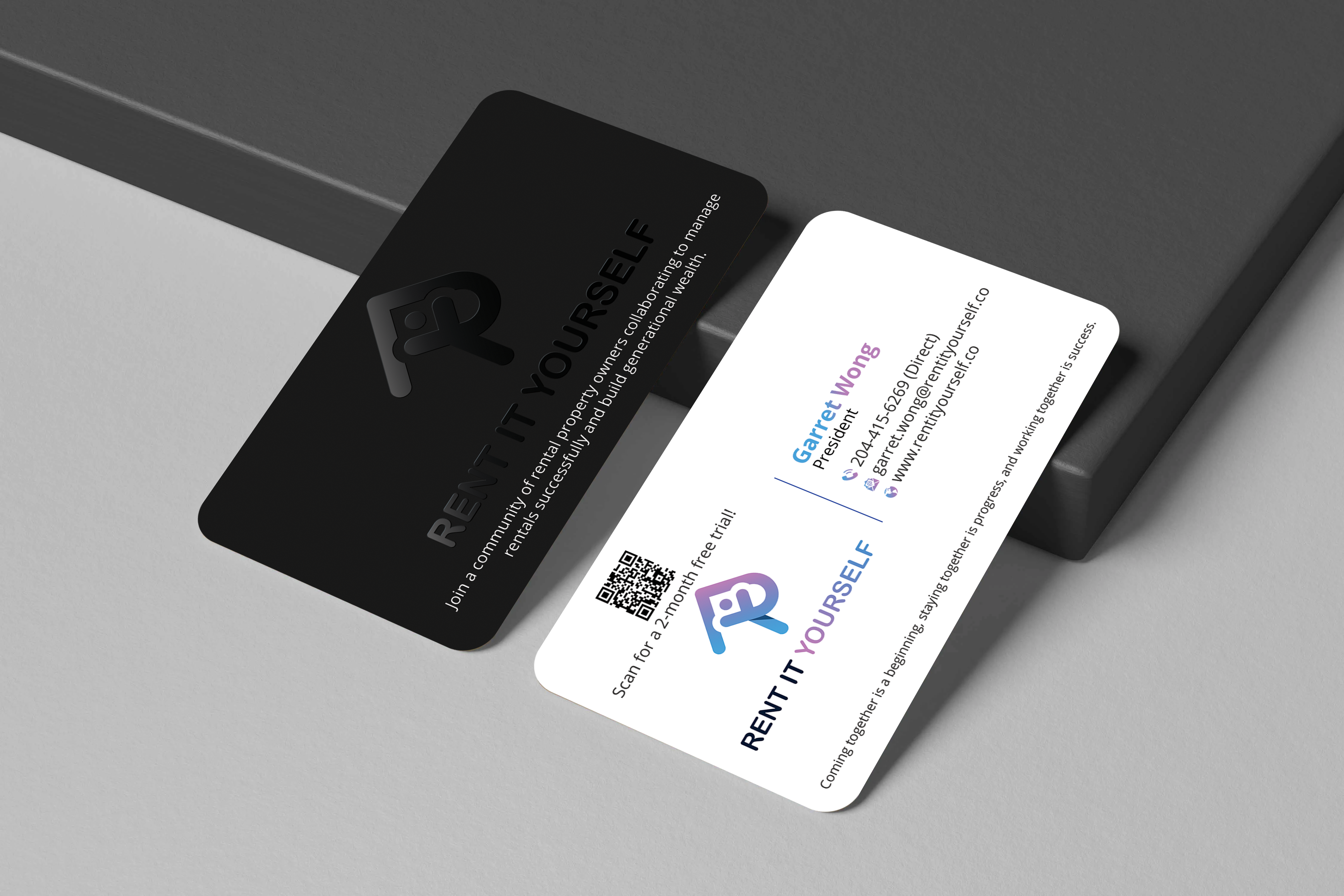 Business Card Design by Expert Bappy for Upper Edge Property Management Inc. | Design #33314032