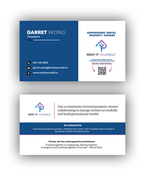 Business Card Design by Ramamoorthi Annadurai