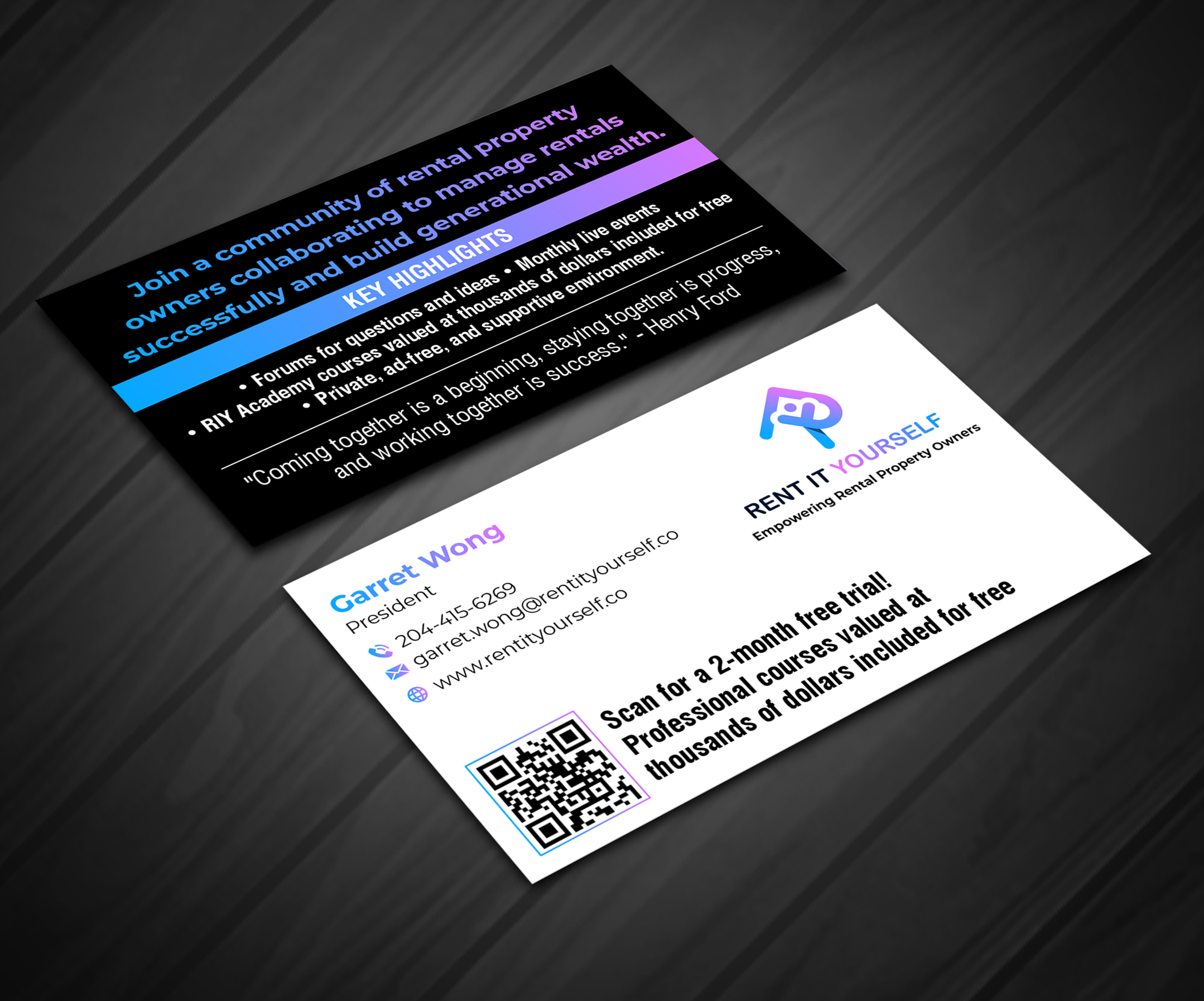 Business Card Design by JS Desiger for Upper Edge Property Management Inc. | Design #33314241