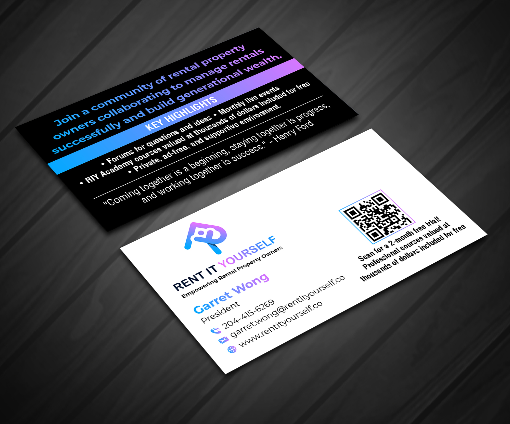 Business Card Design by JS Desiger for Upper Edge Property Management Inc. | Design #33314561