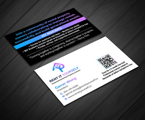 Business Card Design by designer1975 for Upper Edge Property Management Inc. | Design: #33314561