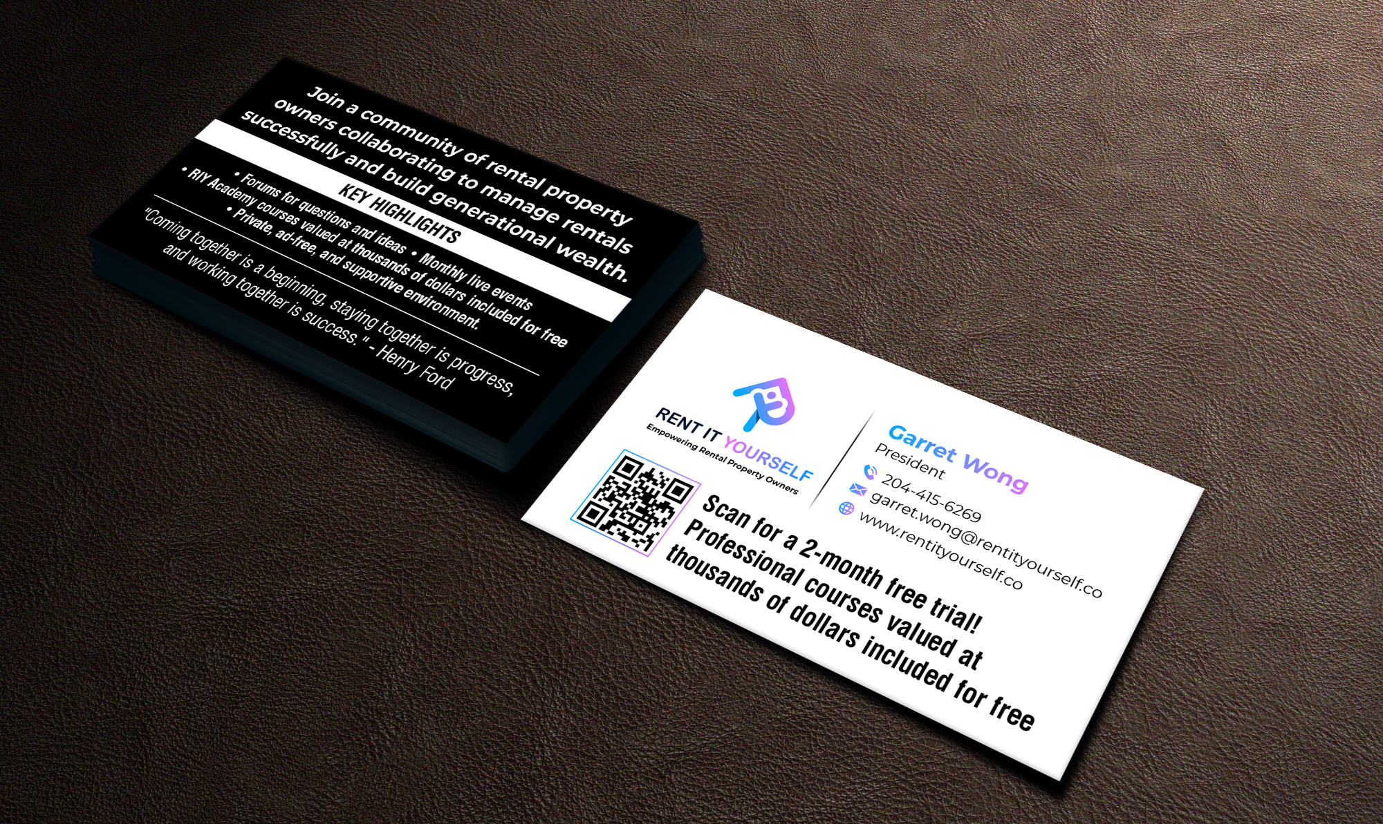 Business Card Design by JS Desiger for Upper Edge Property Management Inc. | Design #33314719