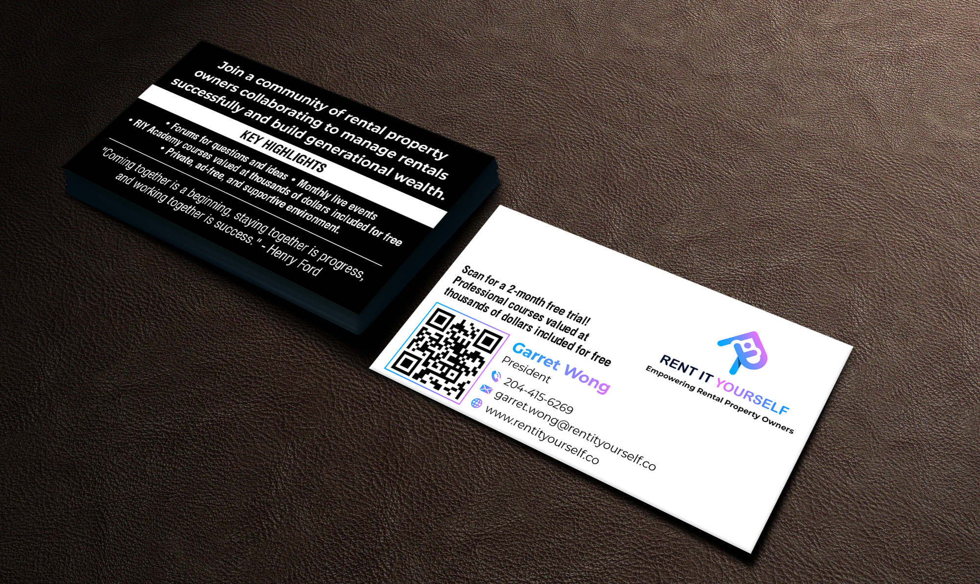 Business Card Design by JS Desiger for Upper Edge Property Management Inc. | Design #33314760
