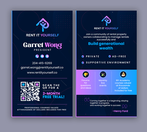 Diseño de Tarjeta de Presentación por debdesign para Upper Edge Property Management Inc. | Diseño: #33329896