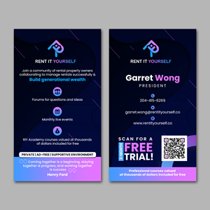 Diseño de Tarjeta de Presentación por debdesign para Upper Edge Property Management Inc. | Diseño: #33359846