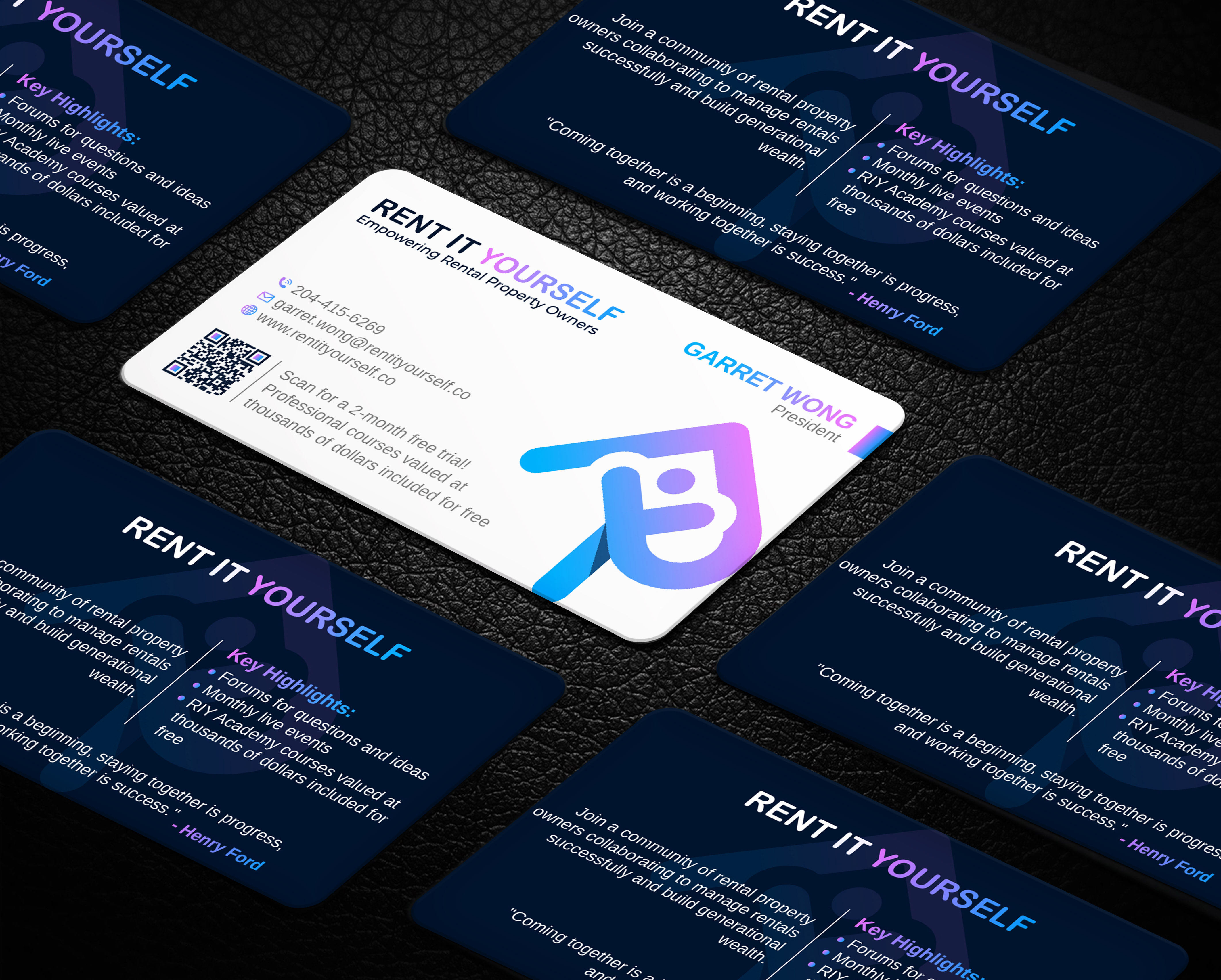 Diseño de Tarjeta de Presentación por LAXMI DESIGNHUB para Upper Edge Property Management Inc. | Diseño #33322339