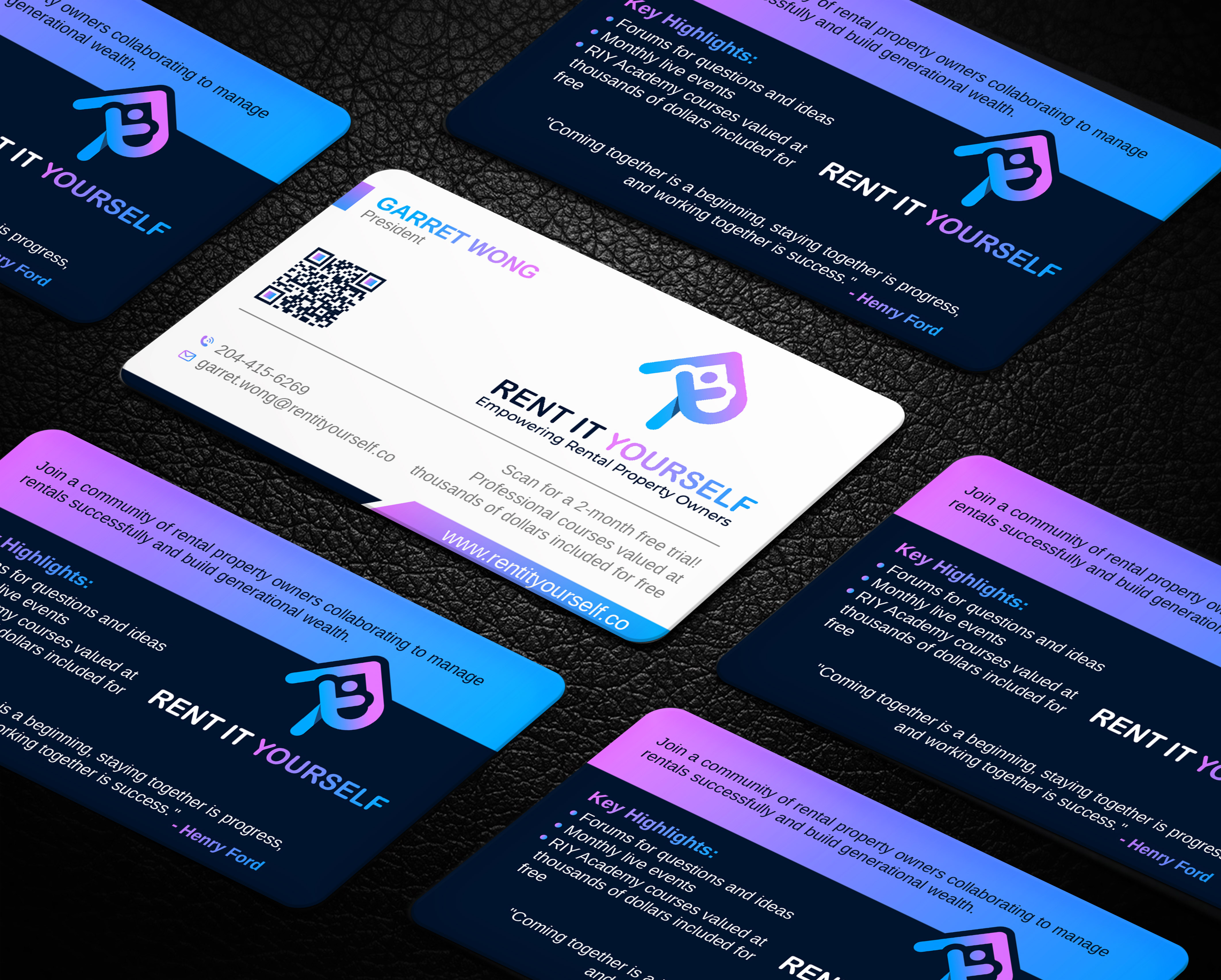 Diseño de Tarjeta de Presentación por LAXMI DESIGNHUB para Upper Edge Property Management Inc. | Diseño #33323096