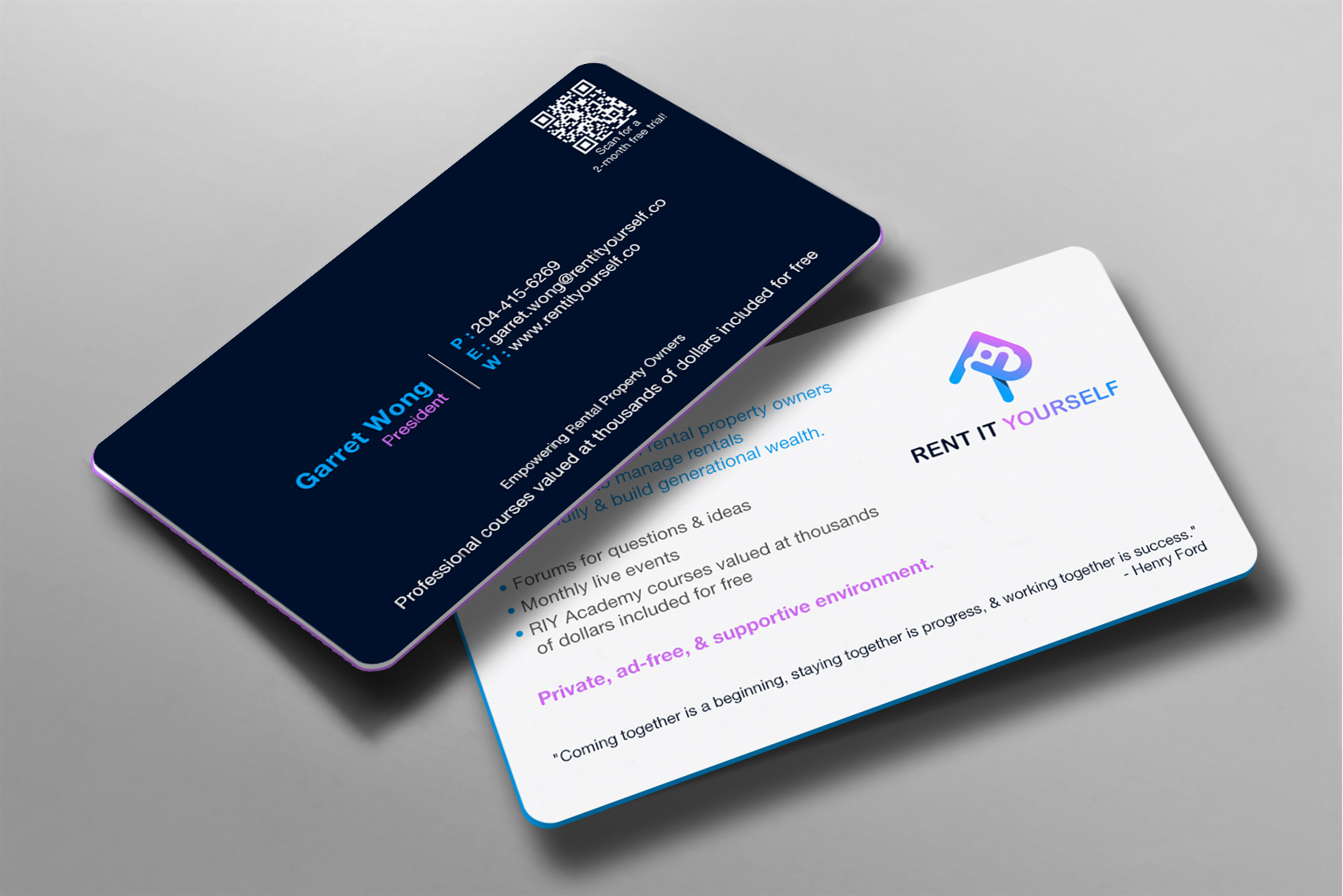 Business Card Design by Brand aid for Upper Edge Property Management Inc. | Design #33329348