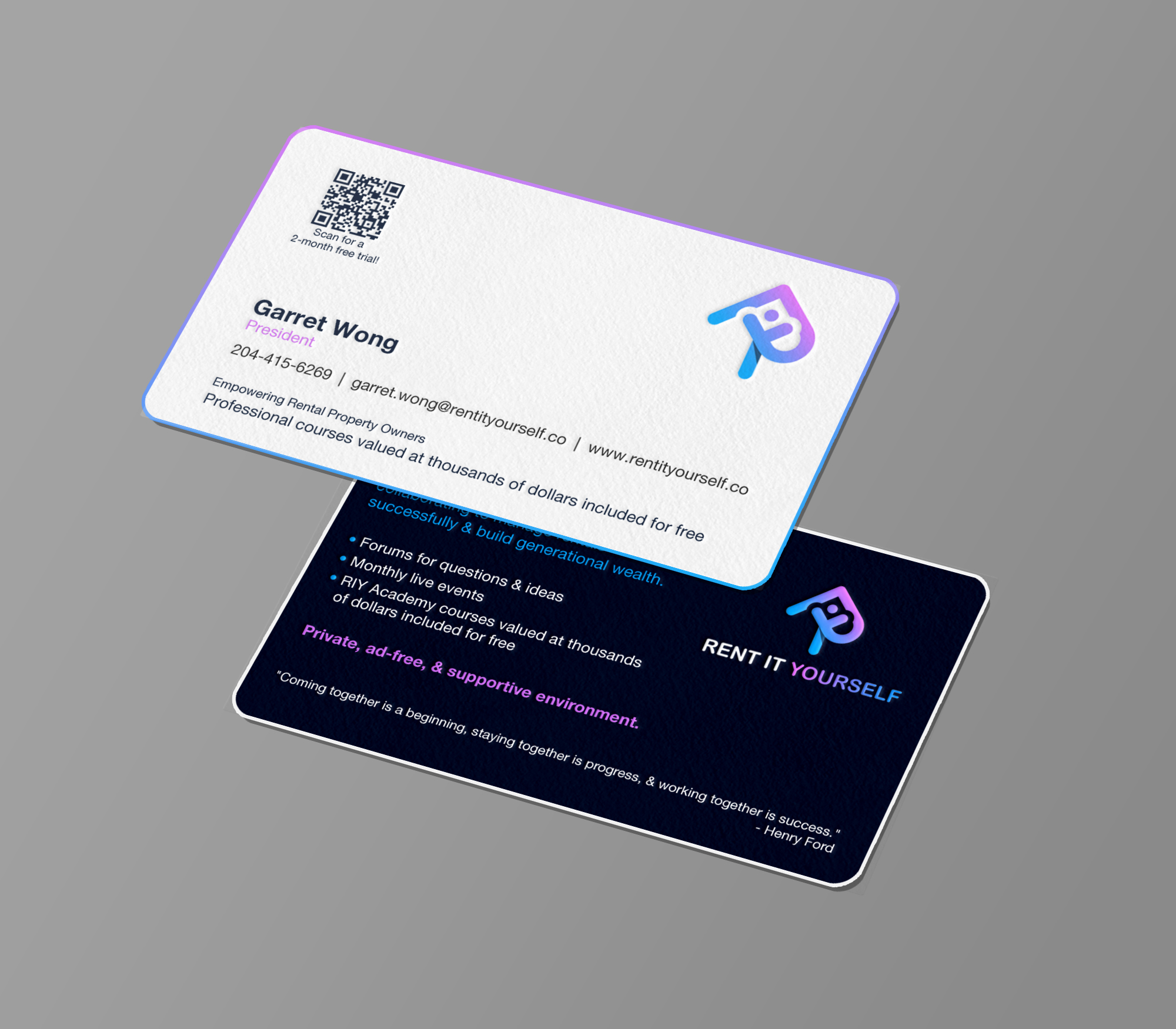 Diseño de Tarjeta de Presentación por Brand aid para Upper Edge Property Management Inc. | Diseño #33329352