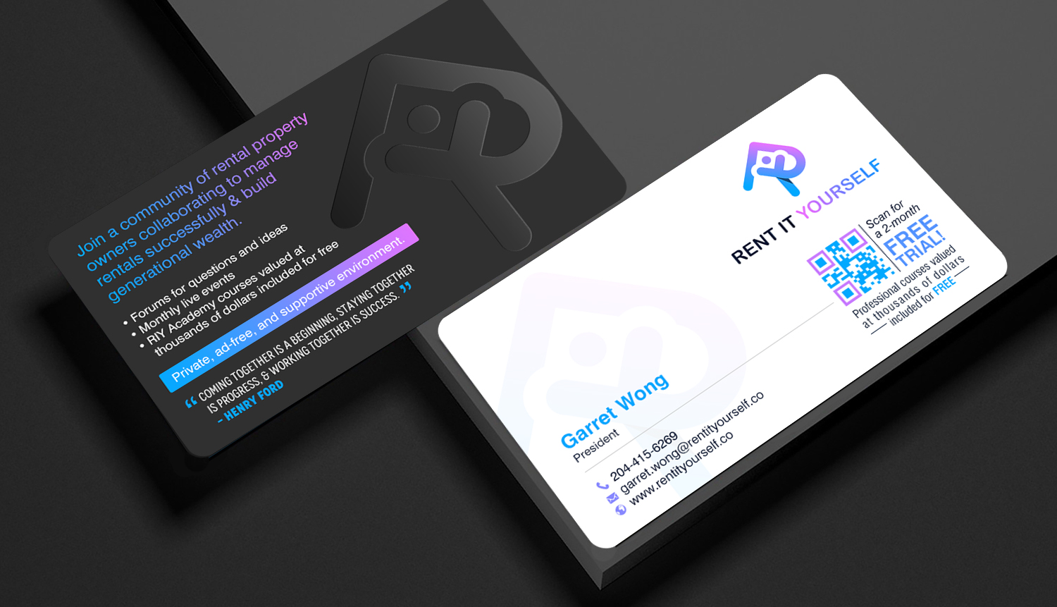 Business Card Design by chandrayaan.creative for Upper Edge Property Management Inc. | Design #33328346