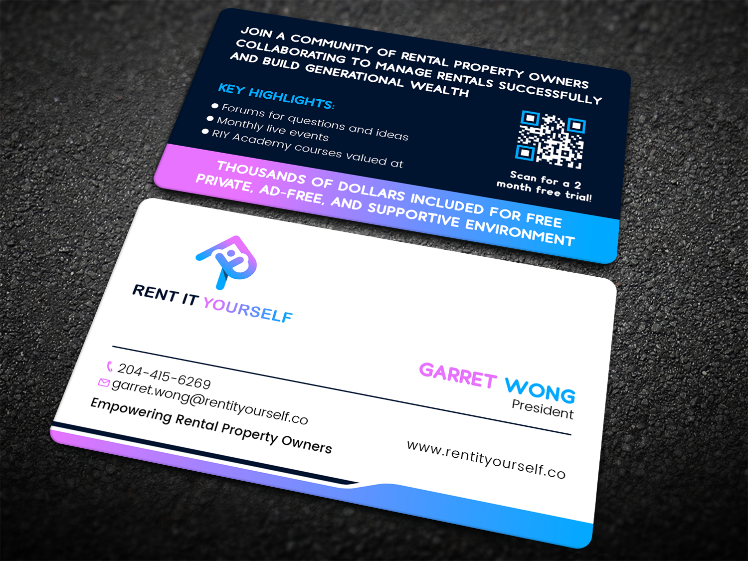 Business Card Design by Tripti Ranjan Gain for Upper Edge Property Management Inc. | Design #33316434