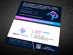 Business Card Design by Tripti Ranjan Gain for Upper Edge Property Management Inc. | Design: #33316435