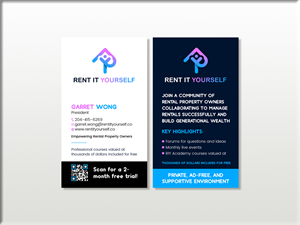 Business Card Design by Tripti Ranjan Gain for Upper Edge Property Management Inc. | Design: #33316439