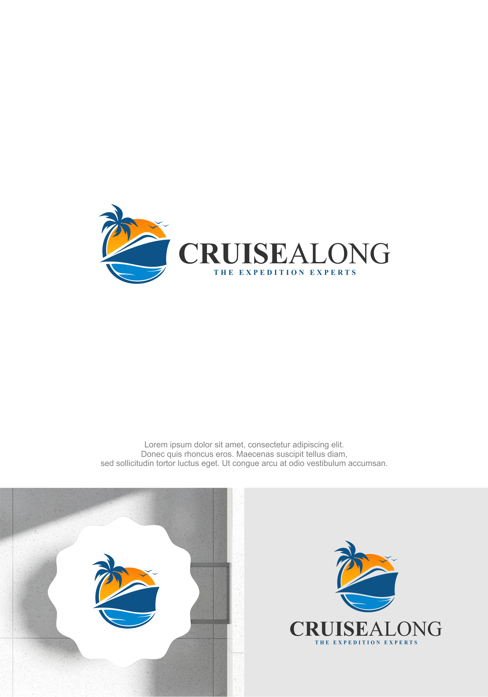 Logo Design by M.Syaiful Huda for CruiseAlong Pty Ltd | Design #33318098