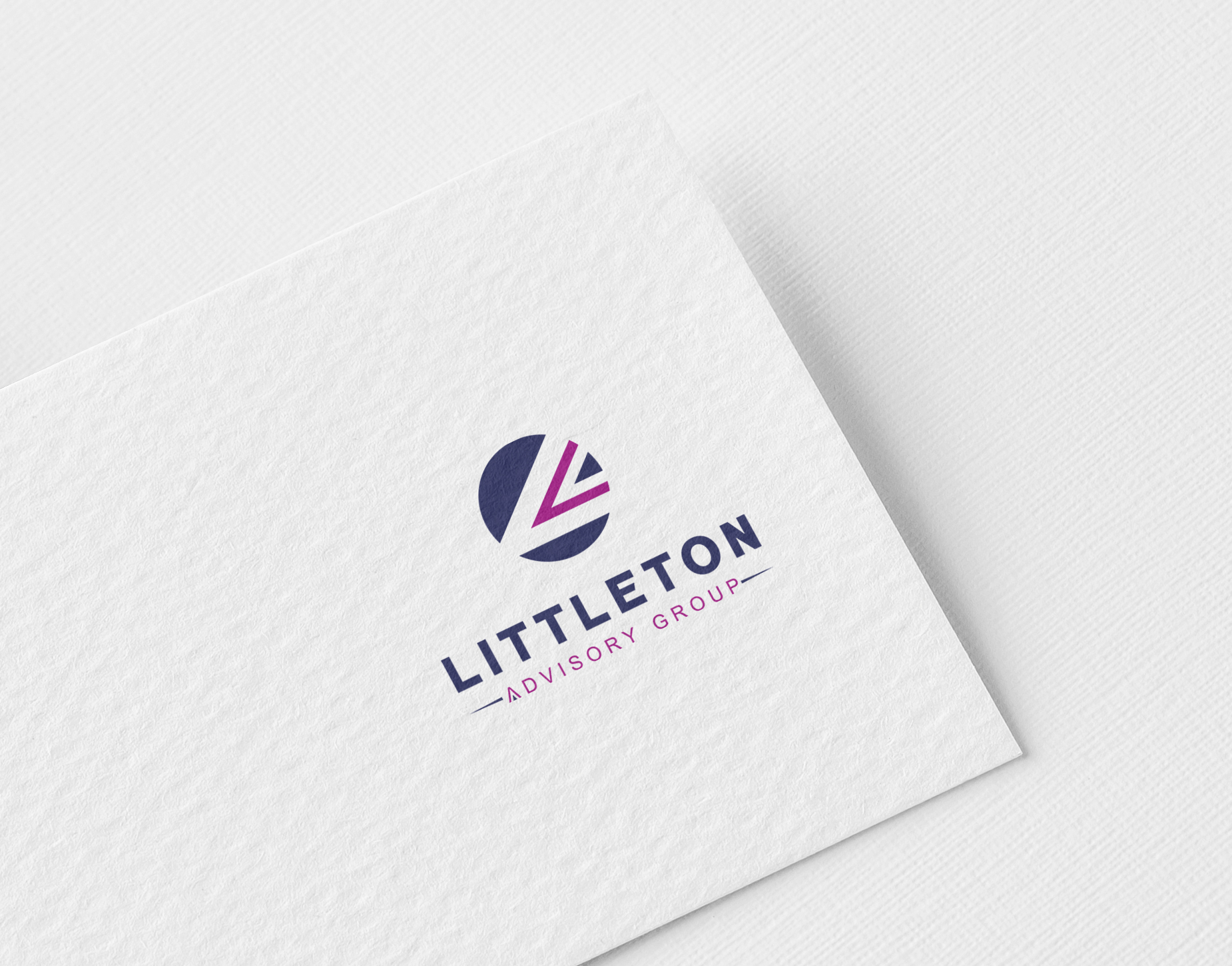 Logo Design by Tube light for Littleton Advisory Group | Design #33329626