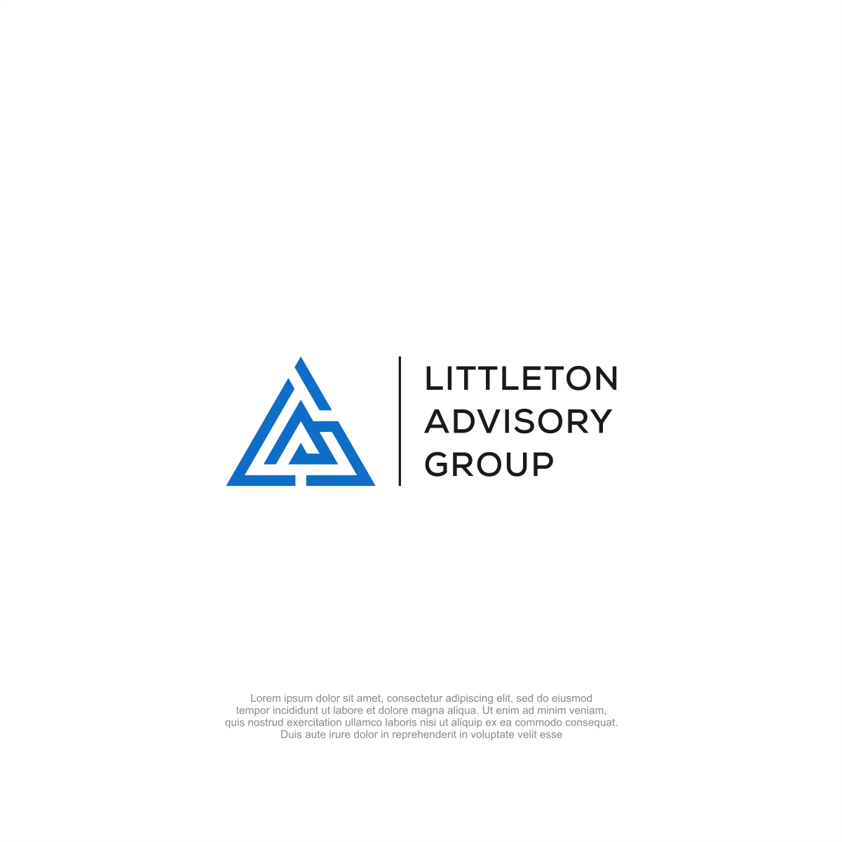 Logo Design by Grafie for Littleton Advisory Group | Design #33328228