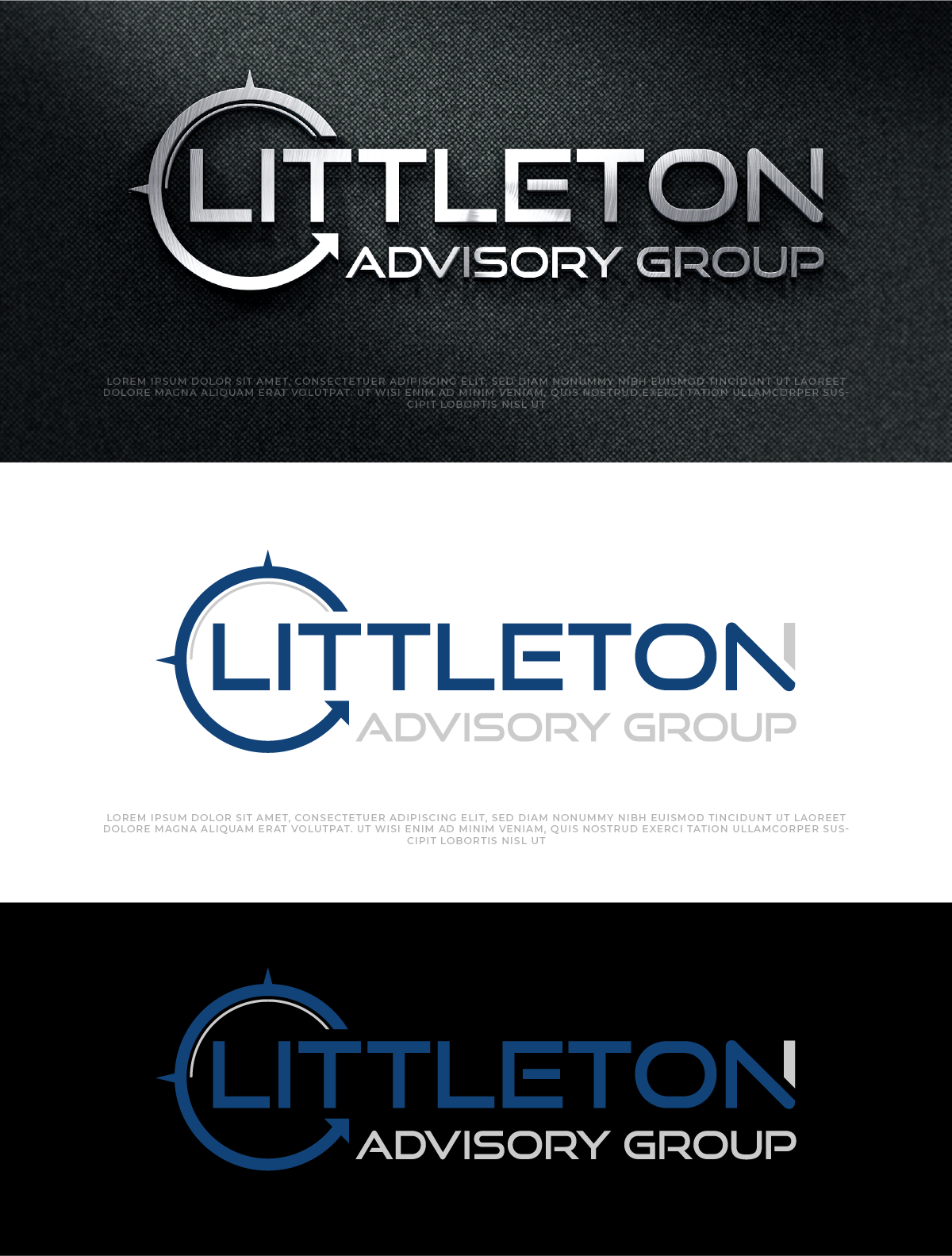 Logo-Design von Ayub Zafar für Littleton Advisory Group | Design #33316526