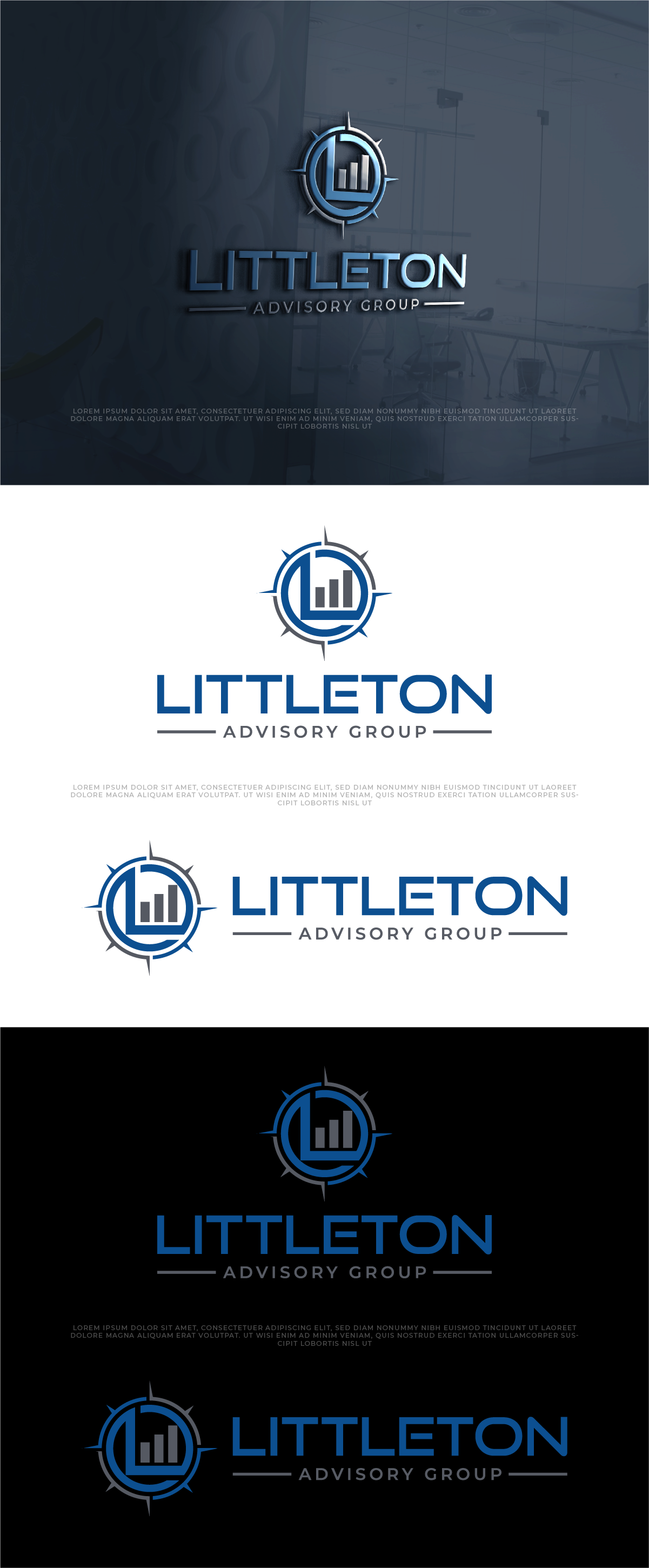 Diseño de Logo por AlphabetZero.co.uk para Littleton Advisory Group | Diseño #33316884