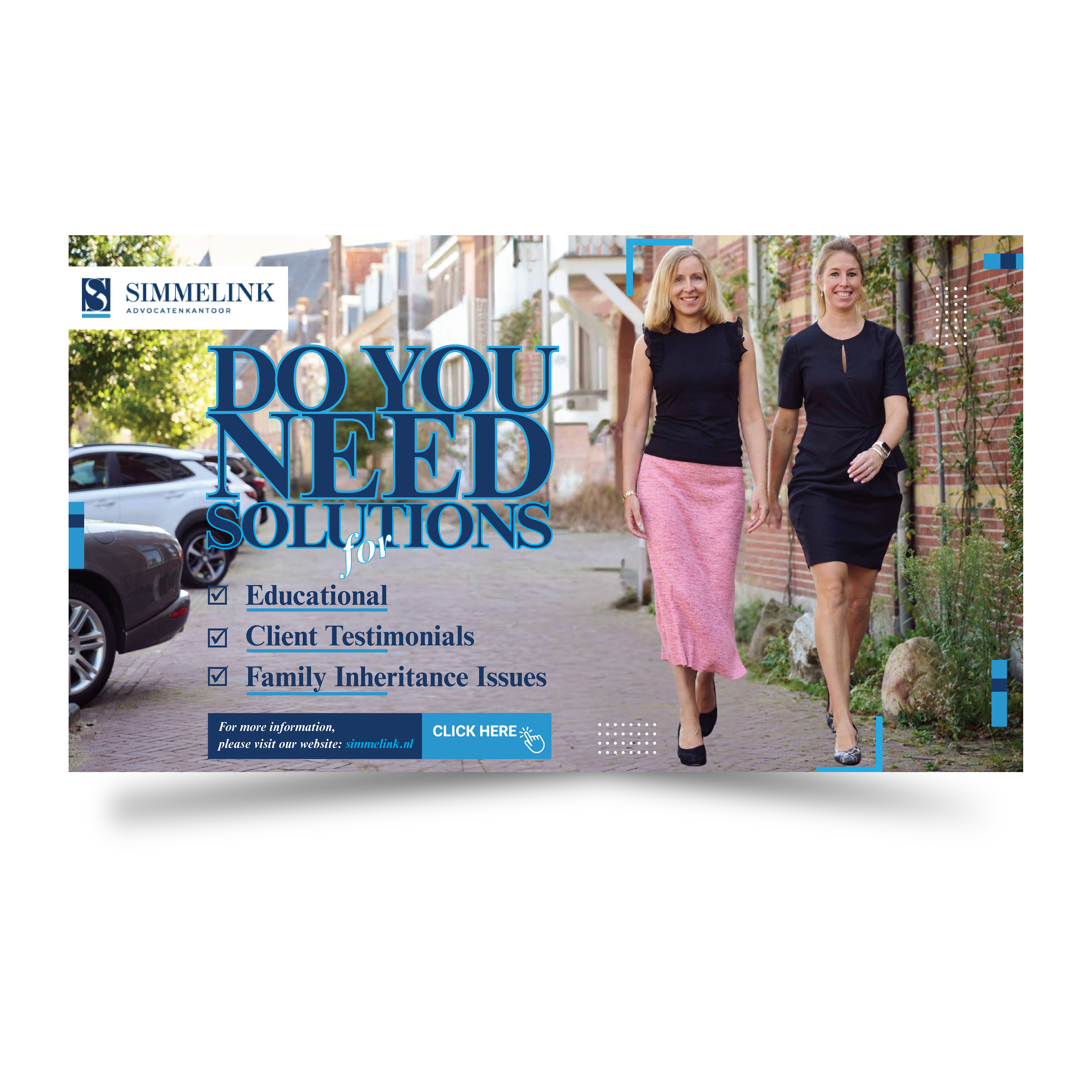 YouTube Design by svkreatives for Simmelink Advocaten | Design #33321648