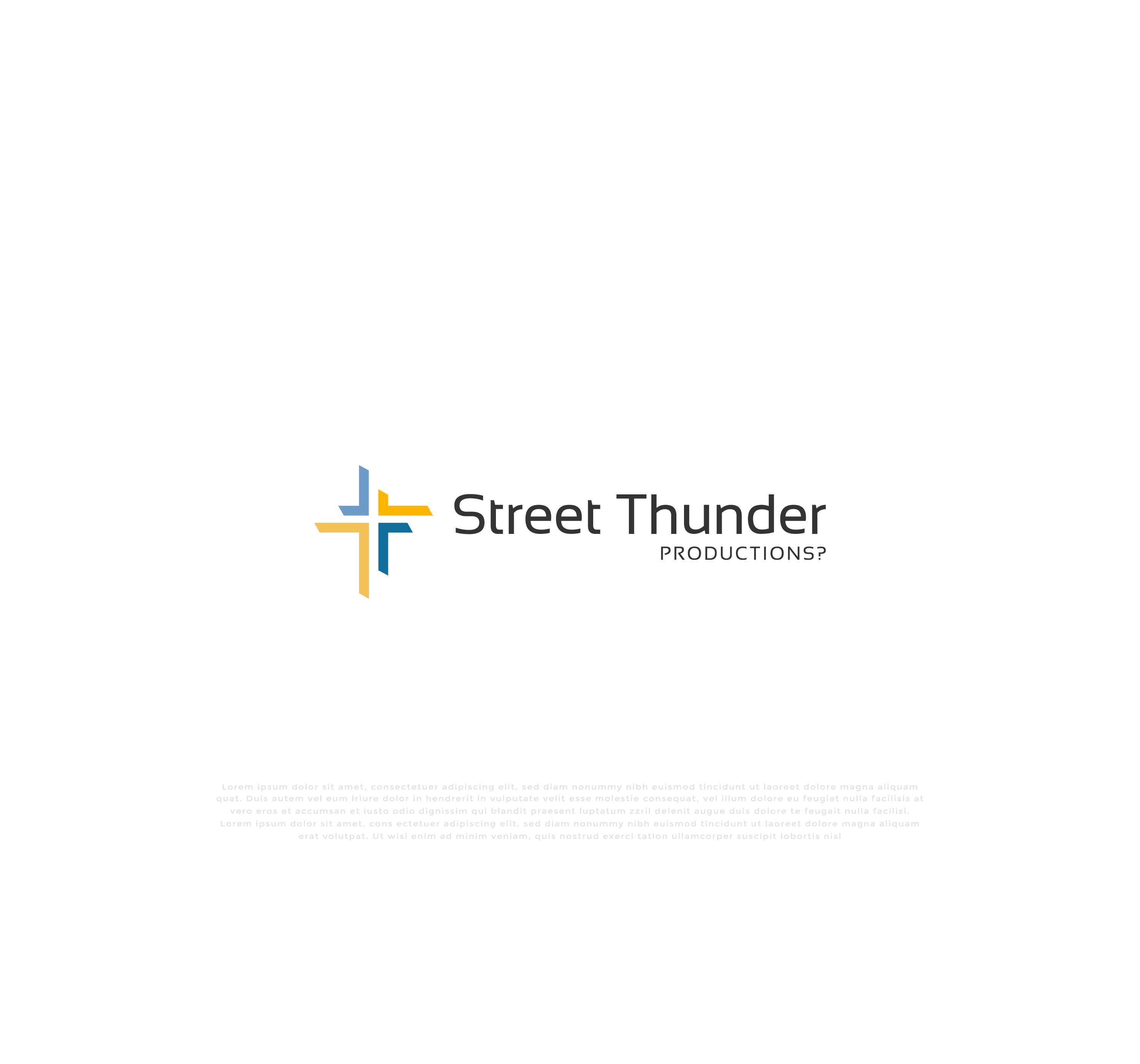 Logo-Design von mehedi.h für Street Thunder Productions | Design #33325030